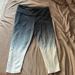 NIKE ombré cropped leggings